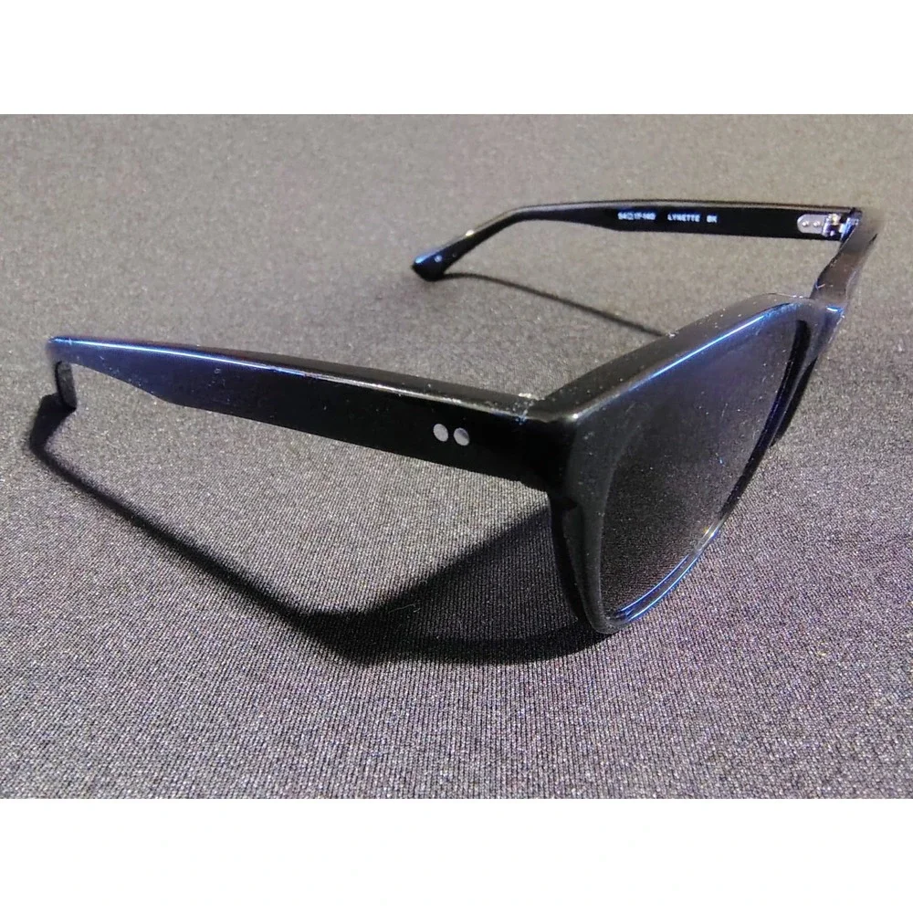SALT. Optics Lynette‎ Sunglasses - Black Handcrafted Japanese Acetate 54mm